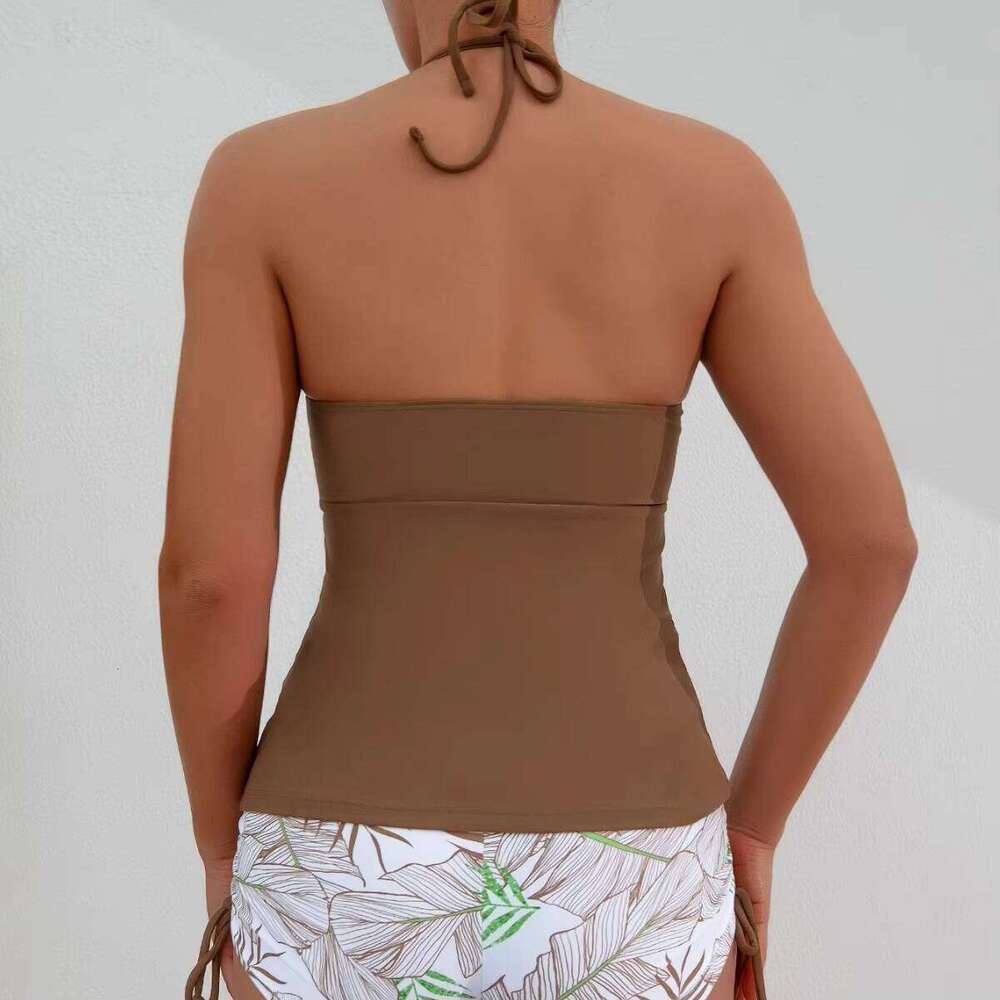 DHessentials Sexy Women Summer Bikinis 2 Pieces Sets Print Shorts Swimsuits