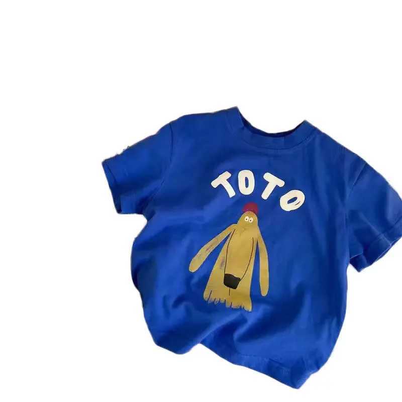 Kids T-shirt Summer 2023 Tops for Boys Short-sleeve Girls Shirts Cartoon Children Blouse Baby Tees Toddler Outerwear Clothes T250603