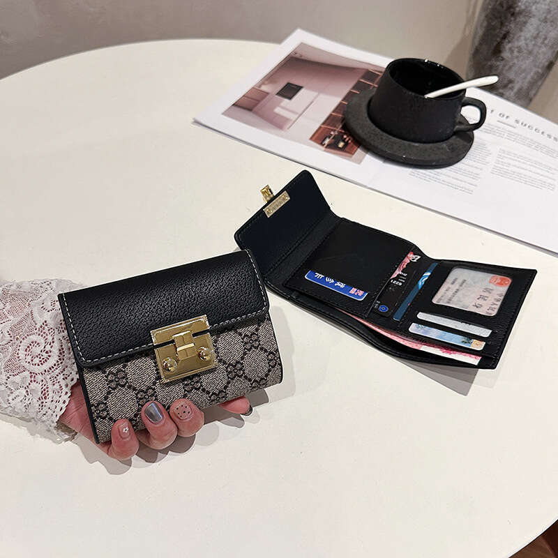 New Style Small 70% off Coin Purse Old Flower Material Women's Wallet Fashion Card Holder