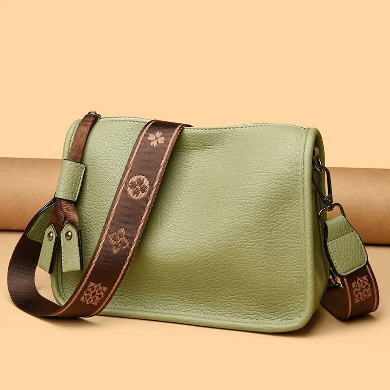 High Quality Genuine Leather Women Tote Bag Soft Cowhide Ladies Shoulder Crossbody Bags 2024 Fashion Female Messenger Sac