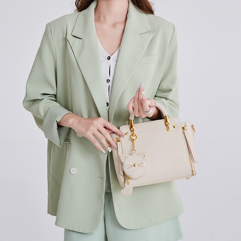 Brand High Quality New Style Handbag Genuine Women's Bag Bag Women's Soft Bag Women's Bag Solid Color New Free Delivery Designer Bag
