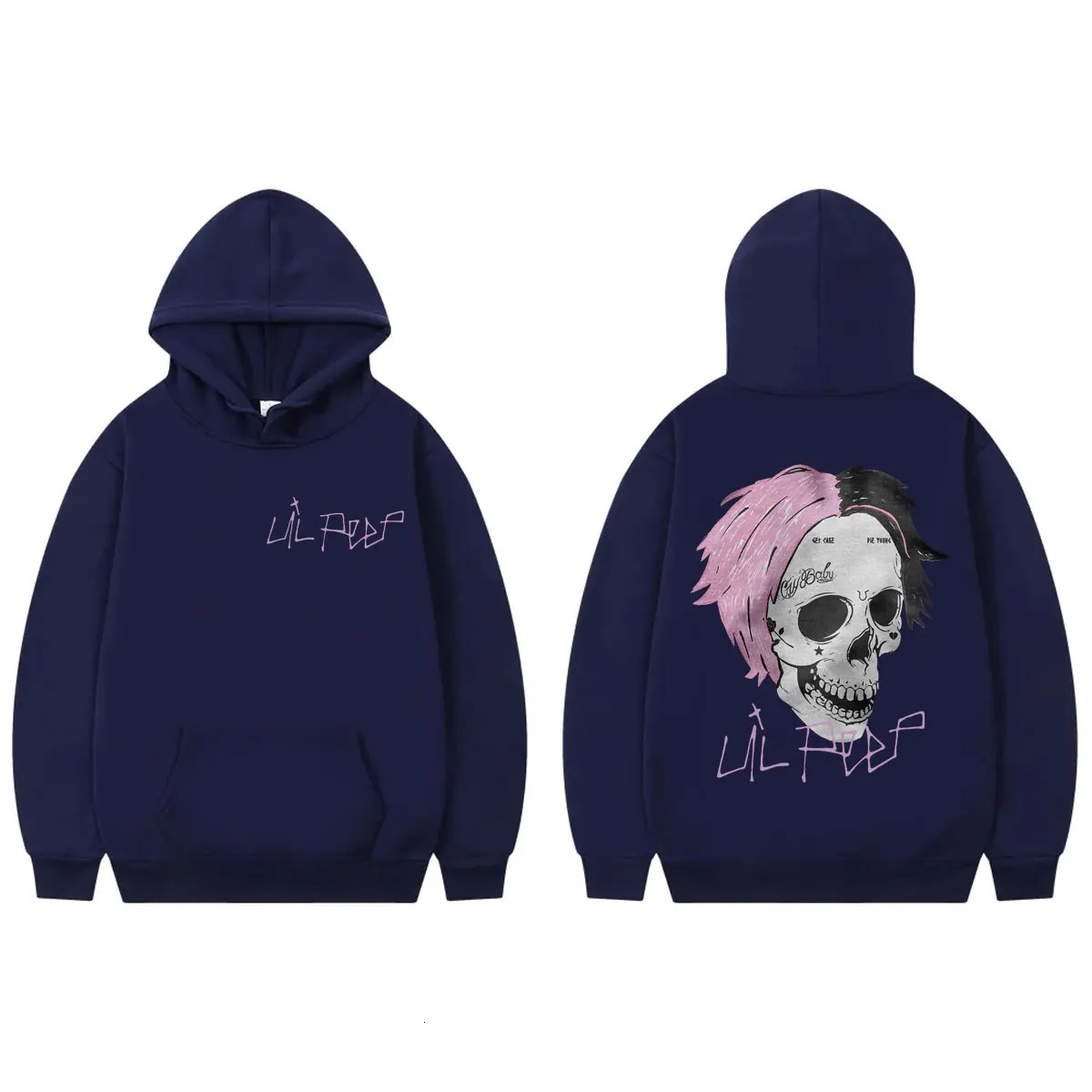 Rapper Lil Peep Cry Baby Merch Hoodie High Quality Fashion Oversized Pullovers Men Women Casual Long Sleeve Hooded Sweatshirts 250603