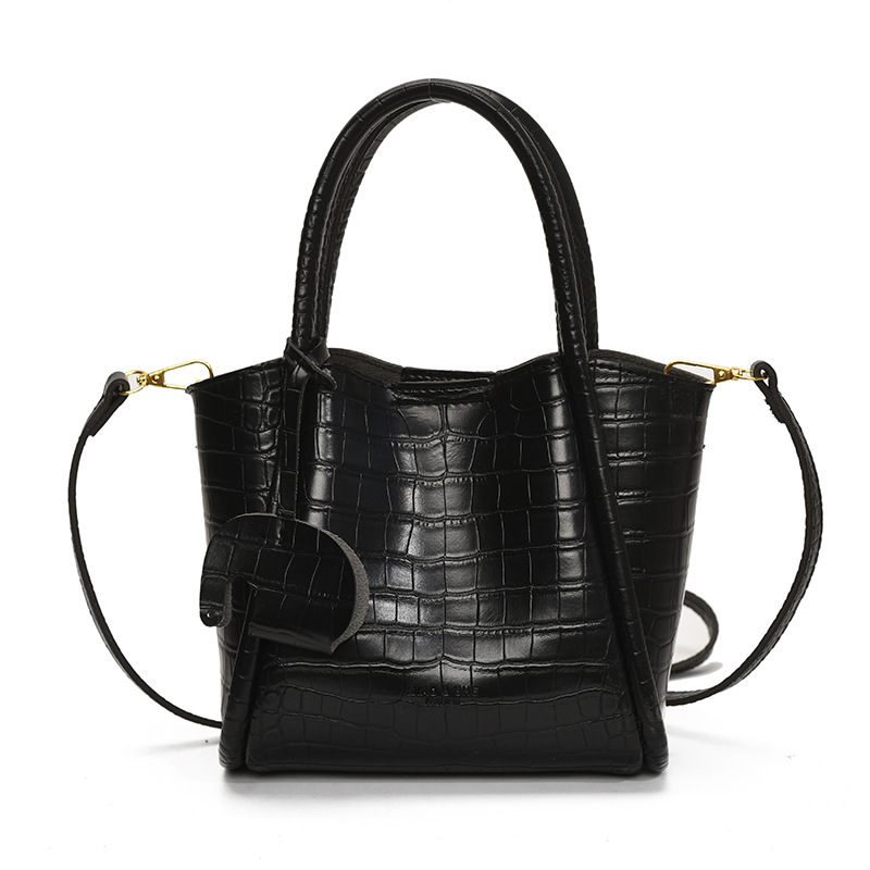 designer Vintage Basket Handbag for Women 2025 New High-end Handheld Bucket Bag Simple Shoulder Crossbody Bag