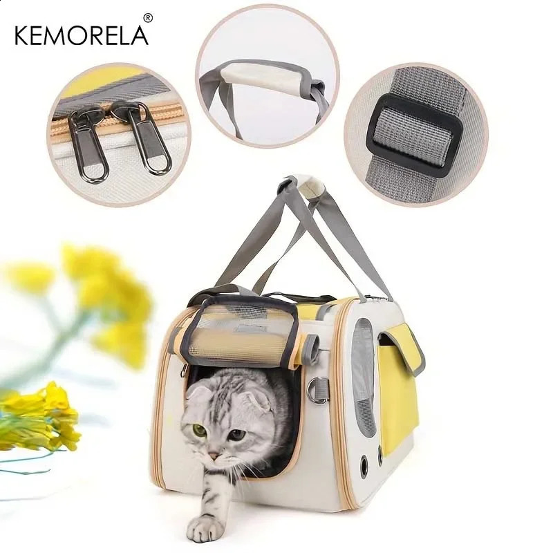 1Pcs Portable Pet Cat Bag For Cats And Dogs Ideal For Travel And Outdoor Activities Suitable For Cats And Small Dogs 250526
