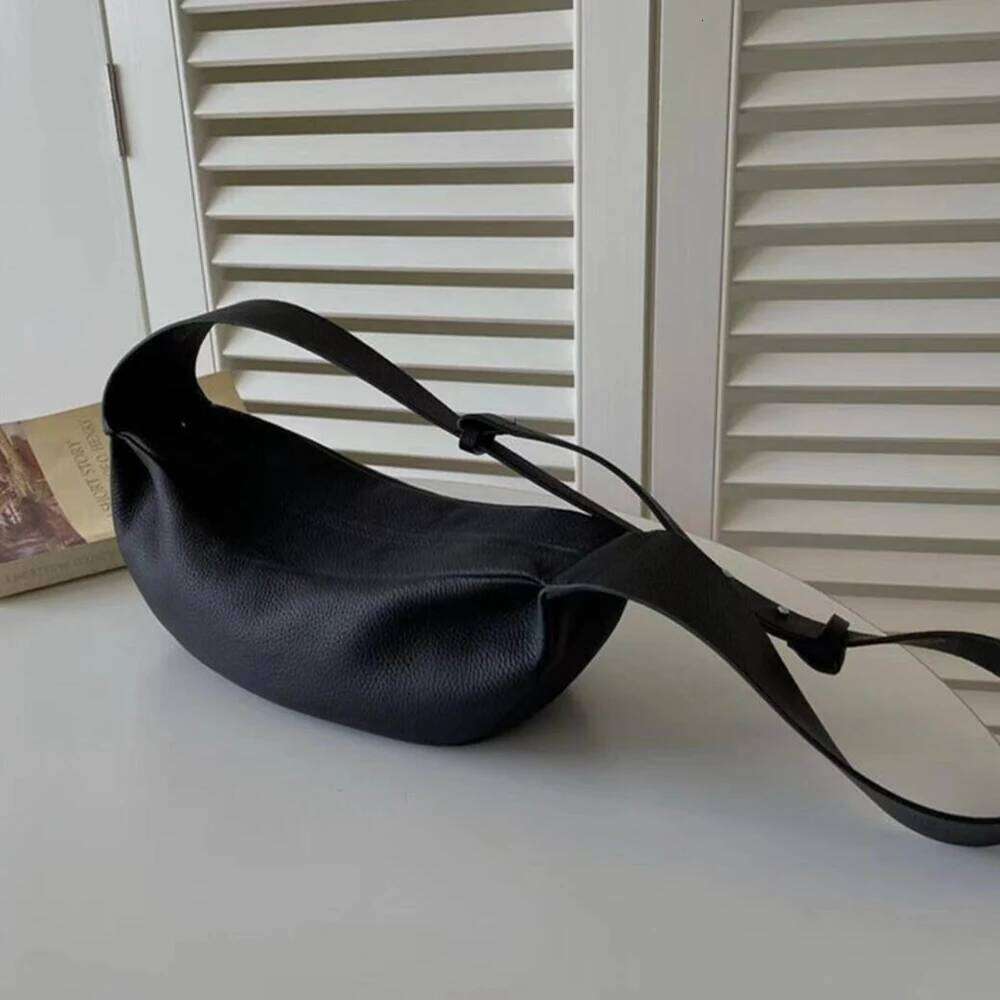 Women's Genuine Leather Shoulder Crossbody Cow Skin Saddle High Quality Female Wide Strap Hobos Bag Trendy Brand