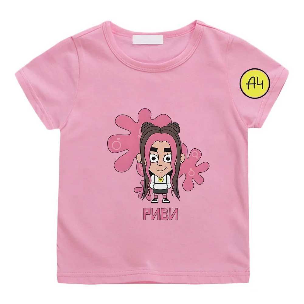 Merch A4 VladA4 T-shirt 100% Cotton High Quality Summer Tee-shirt for Baby Boys and Girls Soft O-neck T-shirts Children Casual Tee T250603