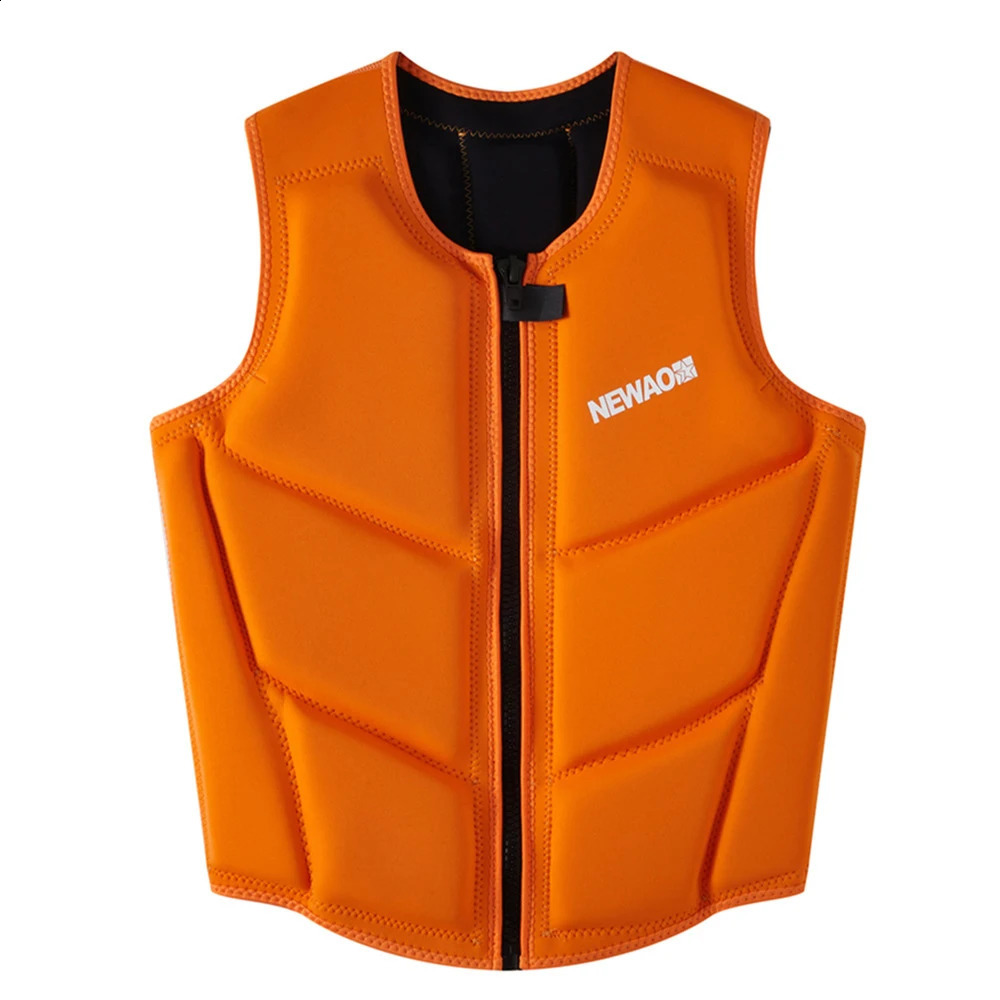 Adult Life Jacket Wake Surfing Impact Vest CE Approved Neoprene Life Jacket Wakesurf Comp Vest surf Watersports Activities 250530