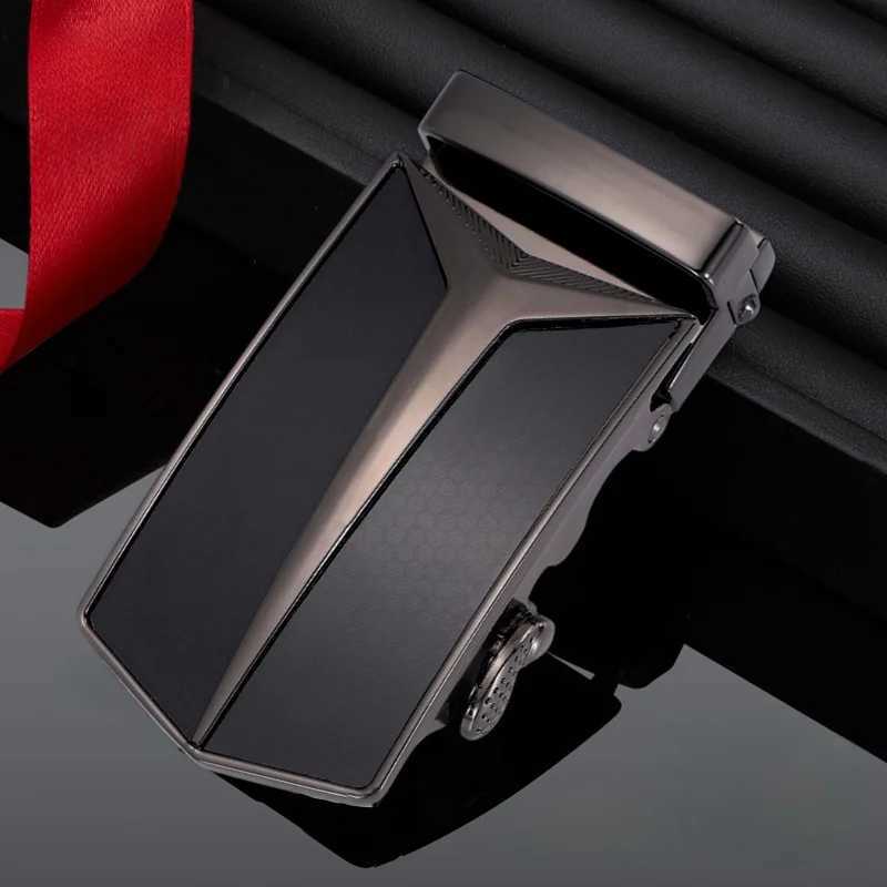 Fashion Mens Business Alloy Automatic Buckle Unique Men Plaque Belt Buckles for 3.5cm Ratchet For Leather Belt Accessories XJ250602