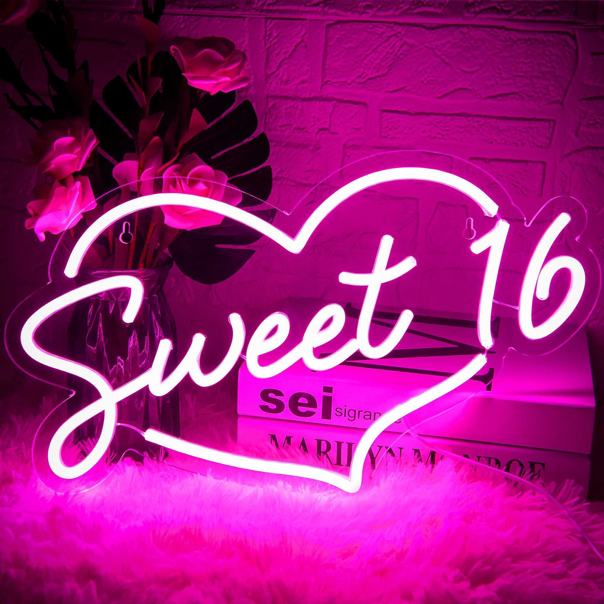 Neon Signs for Wall Decor LED Neon Light Sign Birthday Party Anniversary Bar Decor Kids Birthday GiftsXJ250602