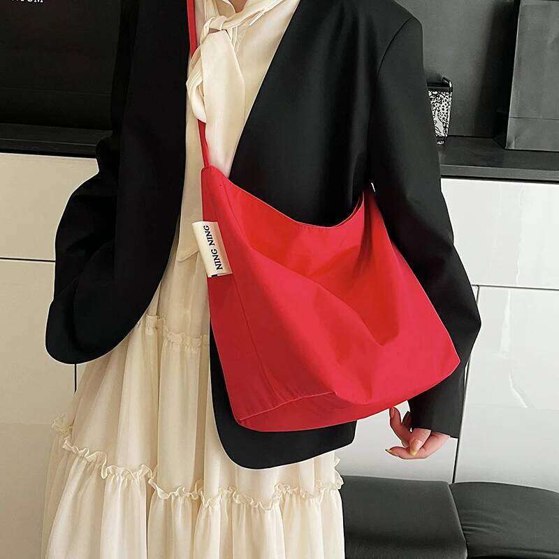 Women's Bags Designer Army Green Nylon Shoulder With Zipper Coin Purse Casual Fashion Hobo Crossbody Bag Large Capacity Top Handle Tote