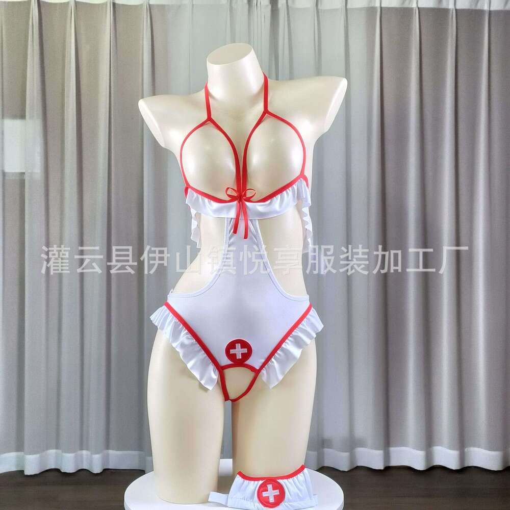 Spell Lingerie Porn Suits Sexy Uniform Temptation Role Play Costume Nightclub Nurse One Piece Lingerie Sexy Lingerie