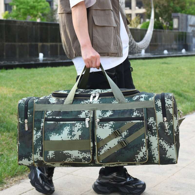 Camouflage Capacity Handheld Durable Single Shoulder Extra Large Lage Outdoor Travel Bag