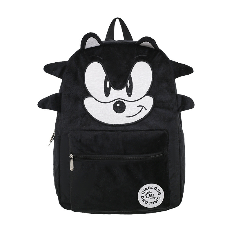 Free Shipping Designer Backpack New Student Large Capacity Versatile Backpack Casual Cute Plush Cartoon Couple Bag Outsourcing