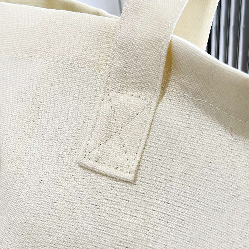 2025 New Simple Large Capacity Shoulder for Women Candy Color Trendy Handbag Niche Canvas Tote Bag