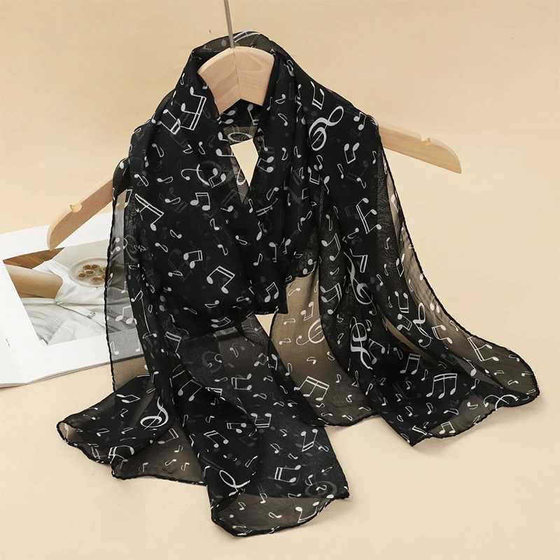 2024 New Print Chiffon Scarf Shawl Women Sunscreen Silk Scarf Turban Long Wrap Beach Travel Outdoor Accessories Trendy Headband W250602