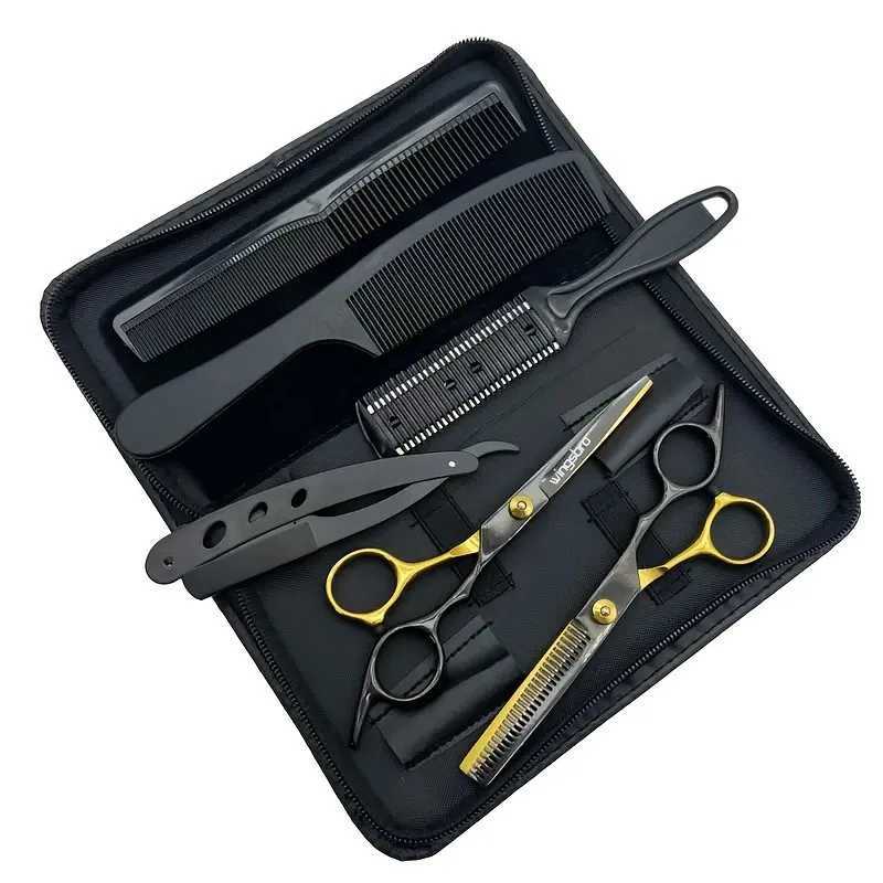 Hairdressing Scissors Set 6 Inch Hair thinning Scissors Hair Cutting Styling Accessories Tools Kit For Barber S2563