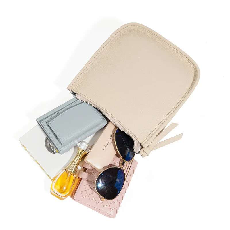 Women's Designer Handbag Leather Shoulder Fashion 2022 Square First Layer Cowhide Messenger Bag Small