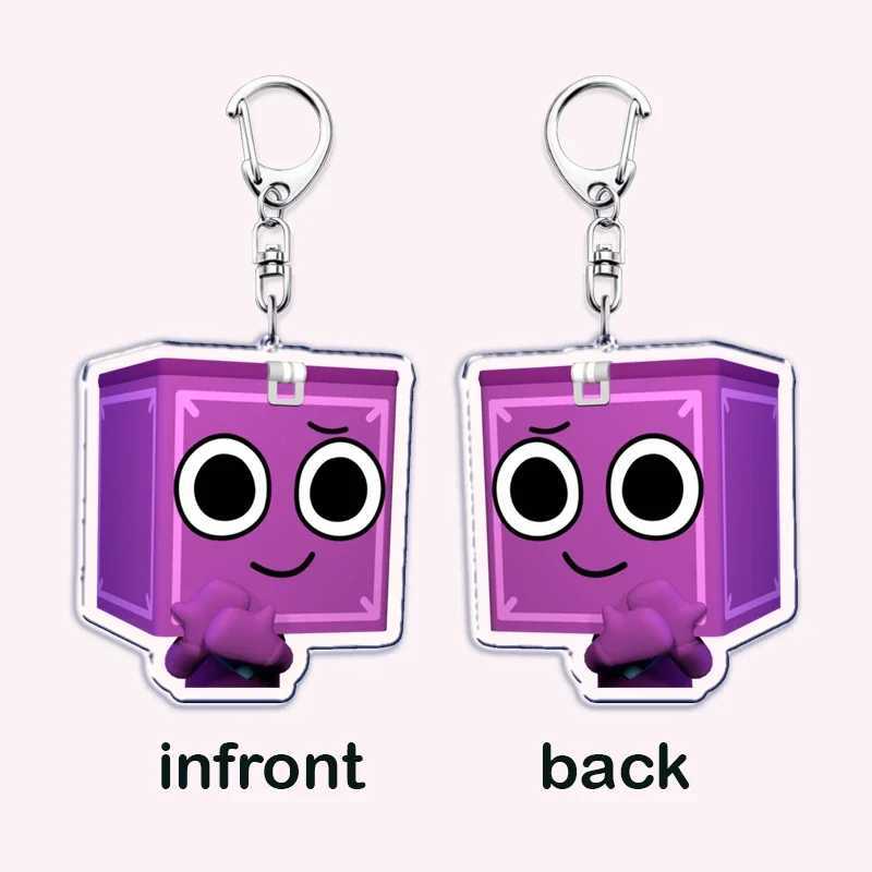 Cute Horror Game Keychains for Accessories Bag Shrimpo Gigi Connie Artro Sprout Dandy Vee Shelly Pebble Keyrings Jewelry Gifts XJ250602