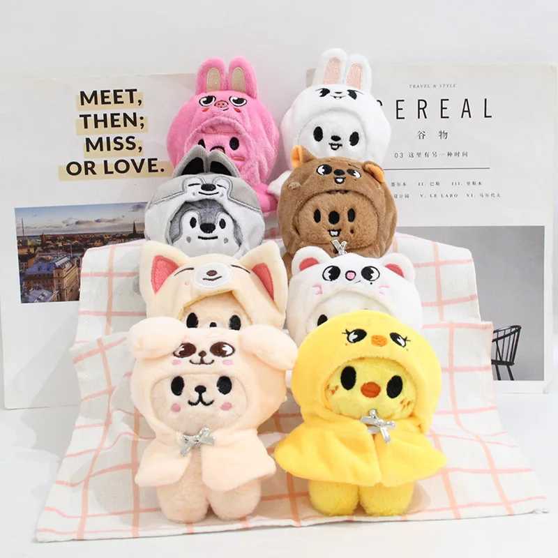 SKZOO Stray Kids Seoul FM Session Same Cloak Stray Children Plush Toy Pendant Dressing Keychain Childrens Birthday DollXJ250602