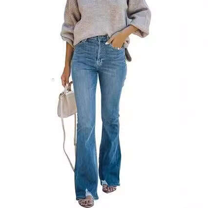 Fashion Slim Fit Stretch Jeans For Women Ladies B5