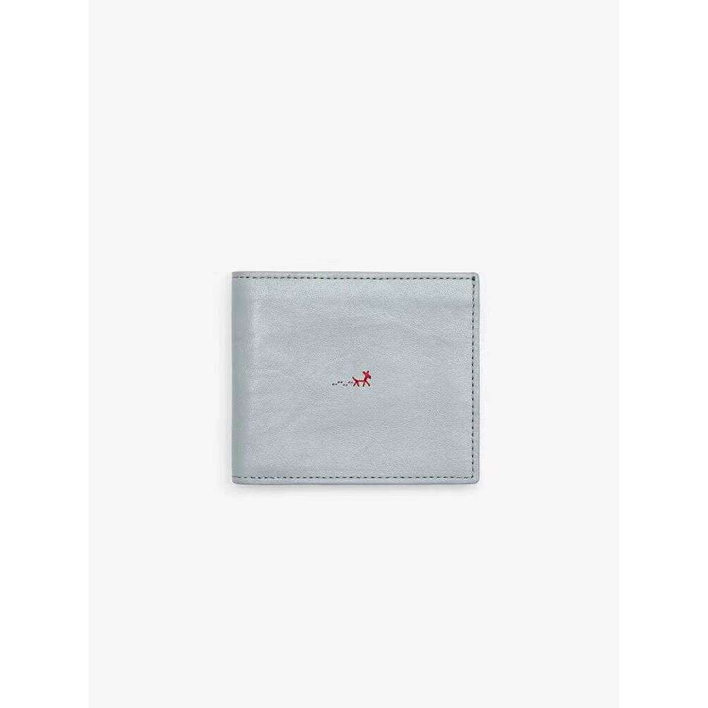 GROTTO New Classic Sheepskin Short Wallet Handmade Genuine Leather Multi-Card Slot Holder Card Bag Couple Gift