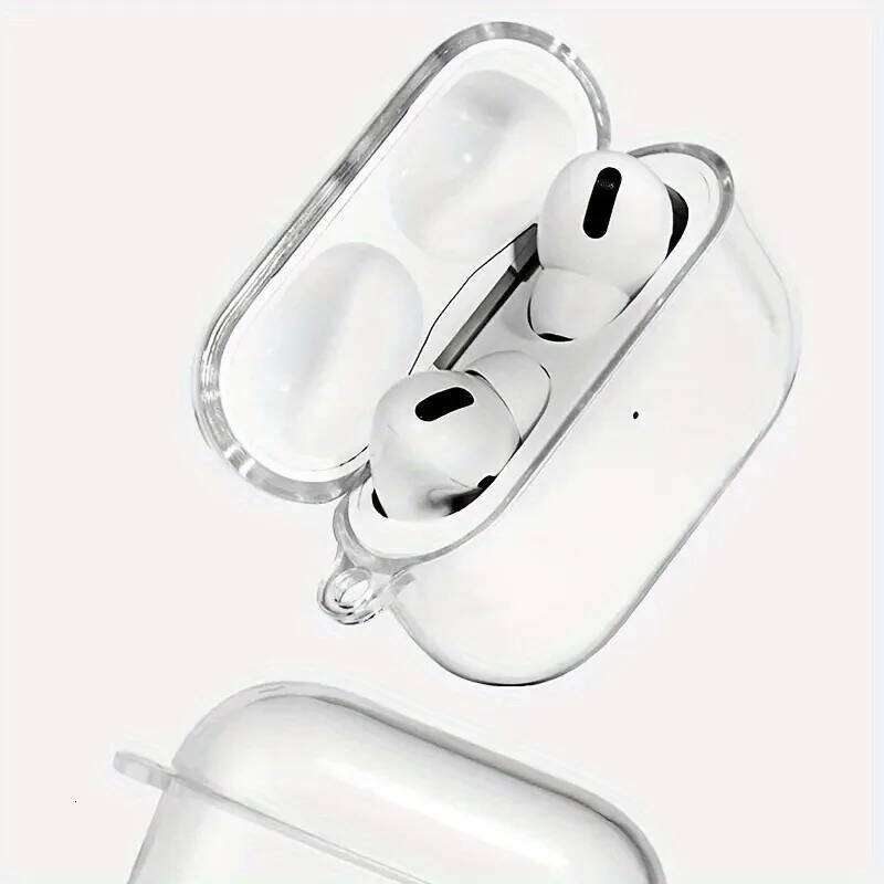 TPU Transparent Protective Apple 3/4 Soft Silicone Clear Case For Pro/Pro2 Wireless Earphone Cover