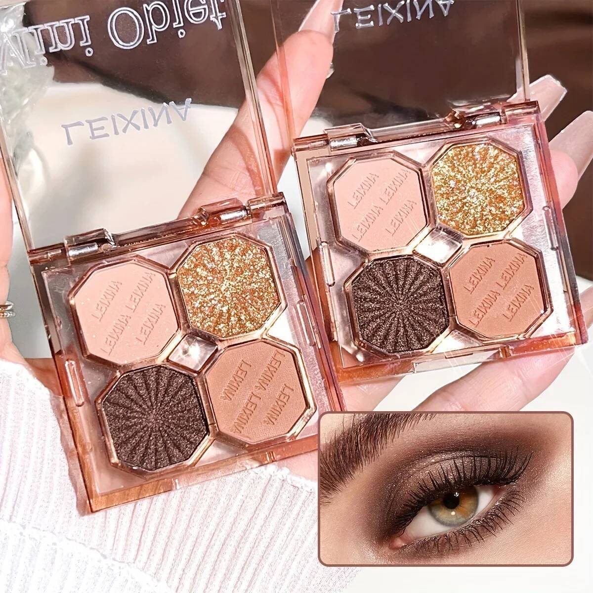 Dia Luminosity Burst Pearlescent Dimension Brightening Eyeshadow Nude Shine Natural Long-lasting