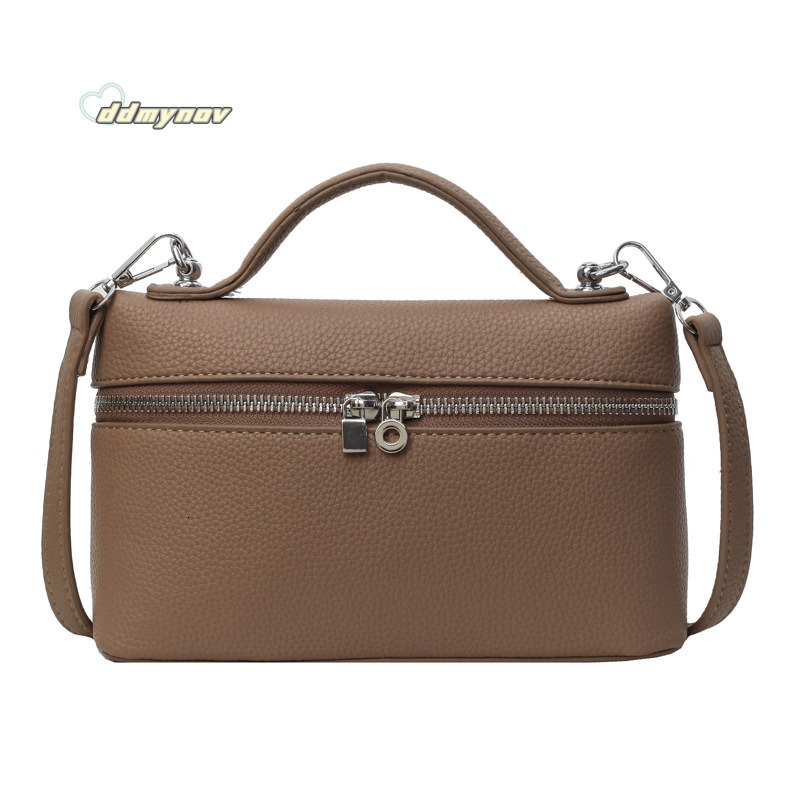Urban Minimalist High-Quality Texture Small Square 2024 New Trendy Live Streaming Single Shoulder Crossbody Women's Bag ddmynov
