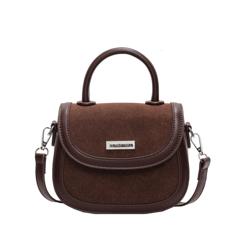 High Quality Brand, High-quality New Free Designer Bag, Niche Design Women's Simple Handbag 2024 New High-end Saddle Casual Shoulder Crossbody Ba