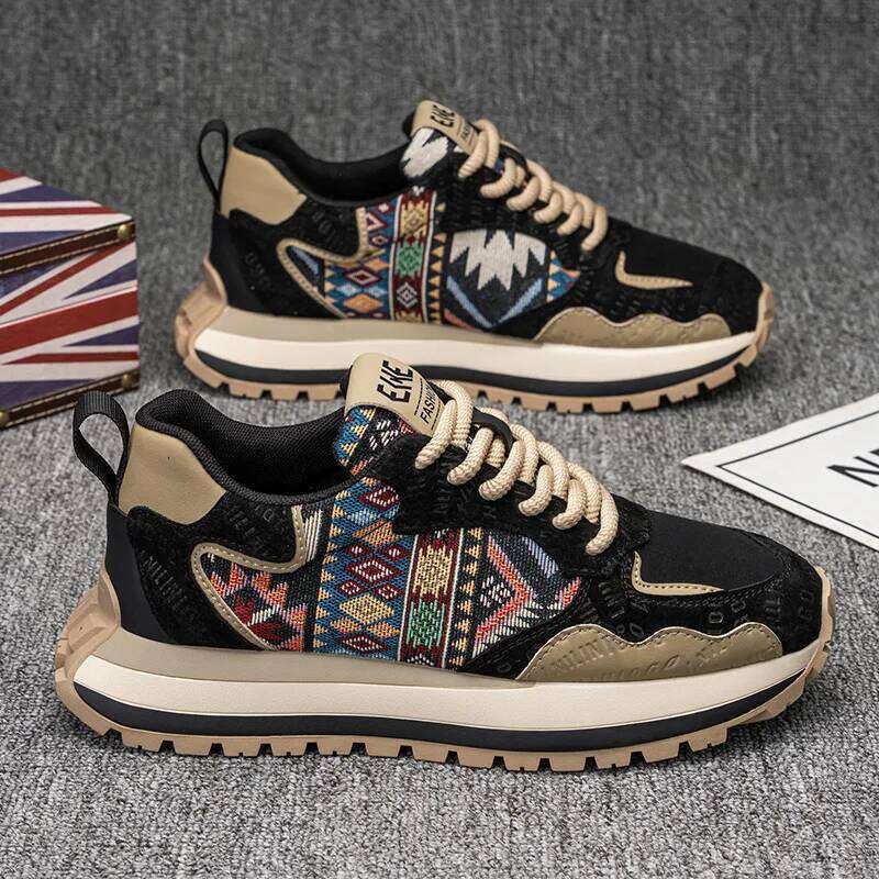 New Fashion Men Sneakers Lightweight Thick Soled Casual Non-Slip Tennis Sports Shoes Athletic Zapatillas Hombre