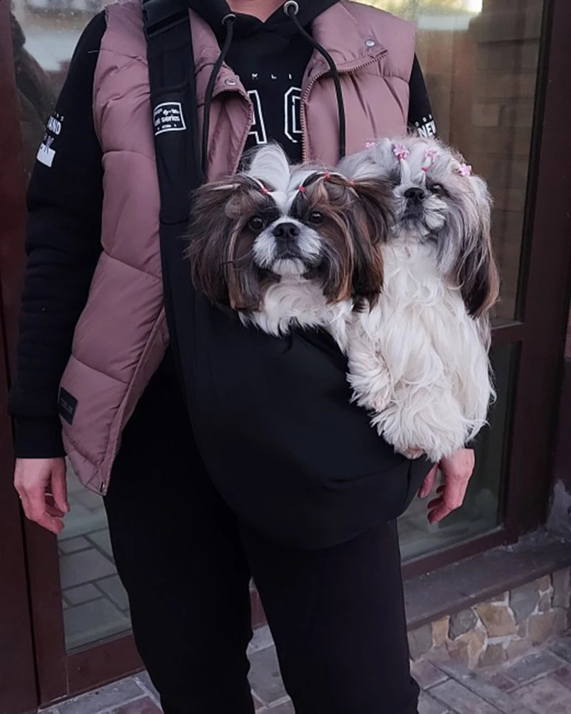 Adjustable Pet Dog Bag Outdoor Travel Puppy Single Shoulder Bags Dogs Comfort Sling Handbag Corgi Puppy Tote Pouch 250526