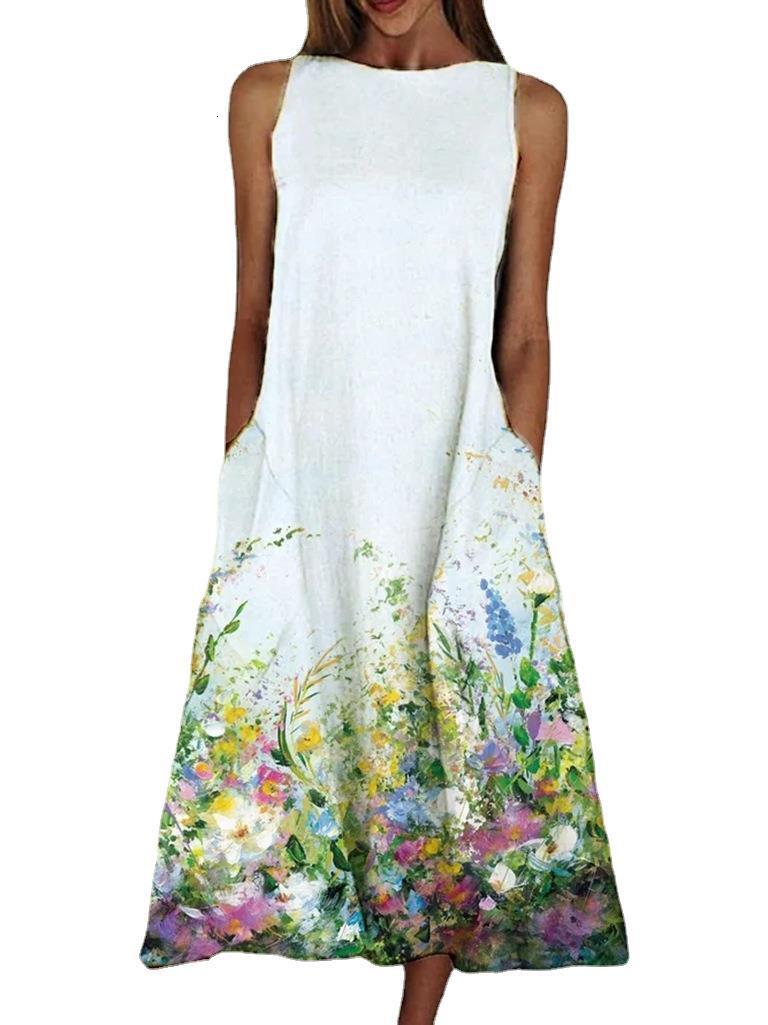 women's wear wsih Women's Fashion 2023 Summer New Floral Print Elegant Dress
