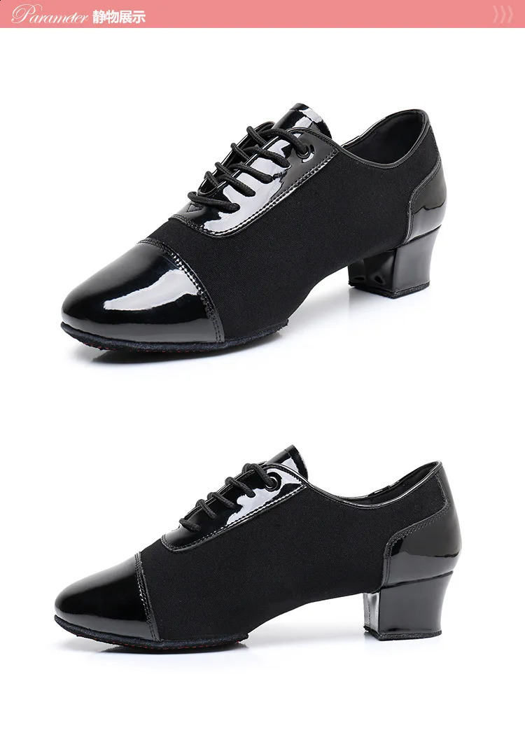 Modern Dance Shoes Men Ballroom Dancing Soft Rubber Sole Suede Sole Optional Large Size Male Jazz Latin Shoes Tango 250528