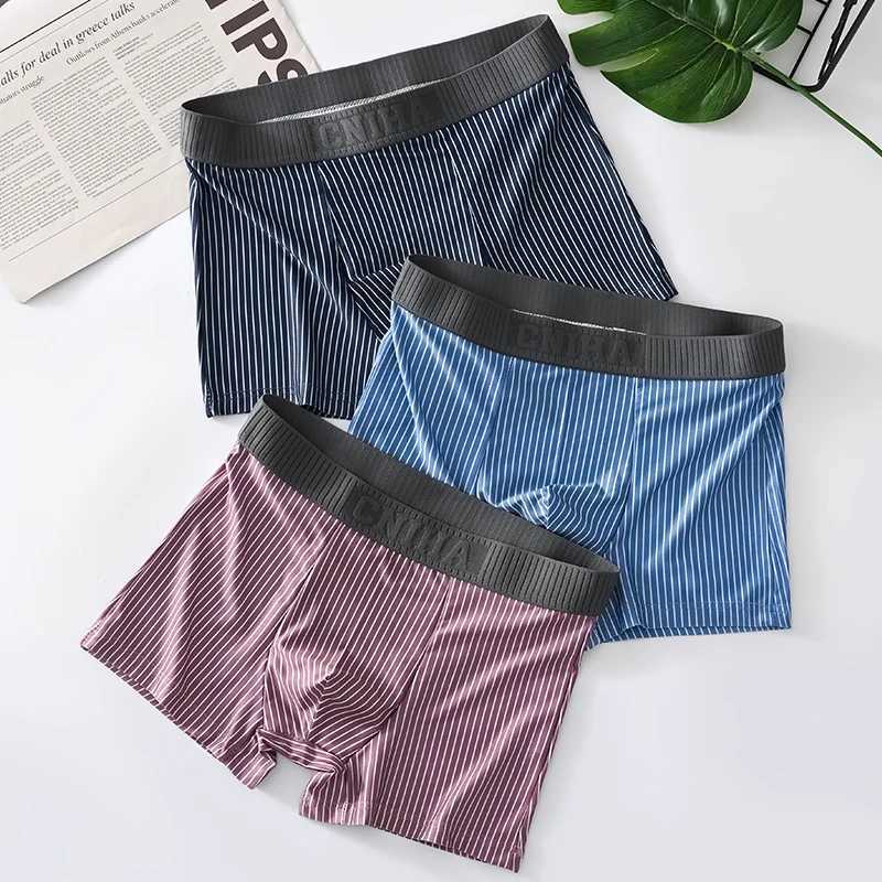 3PCS Mens Square Panties Sports Boxer Man Sexy Men Underwear Sporty Boxers Briefs Shorts Underwear Big Size Underwear Gift W250603