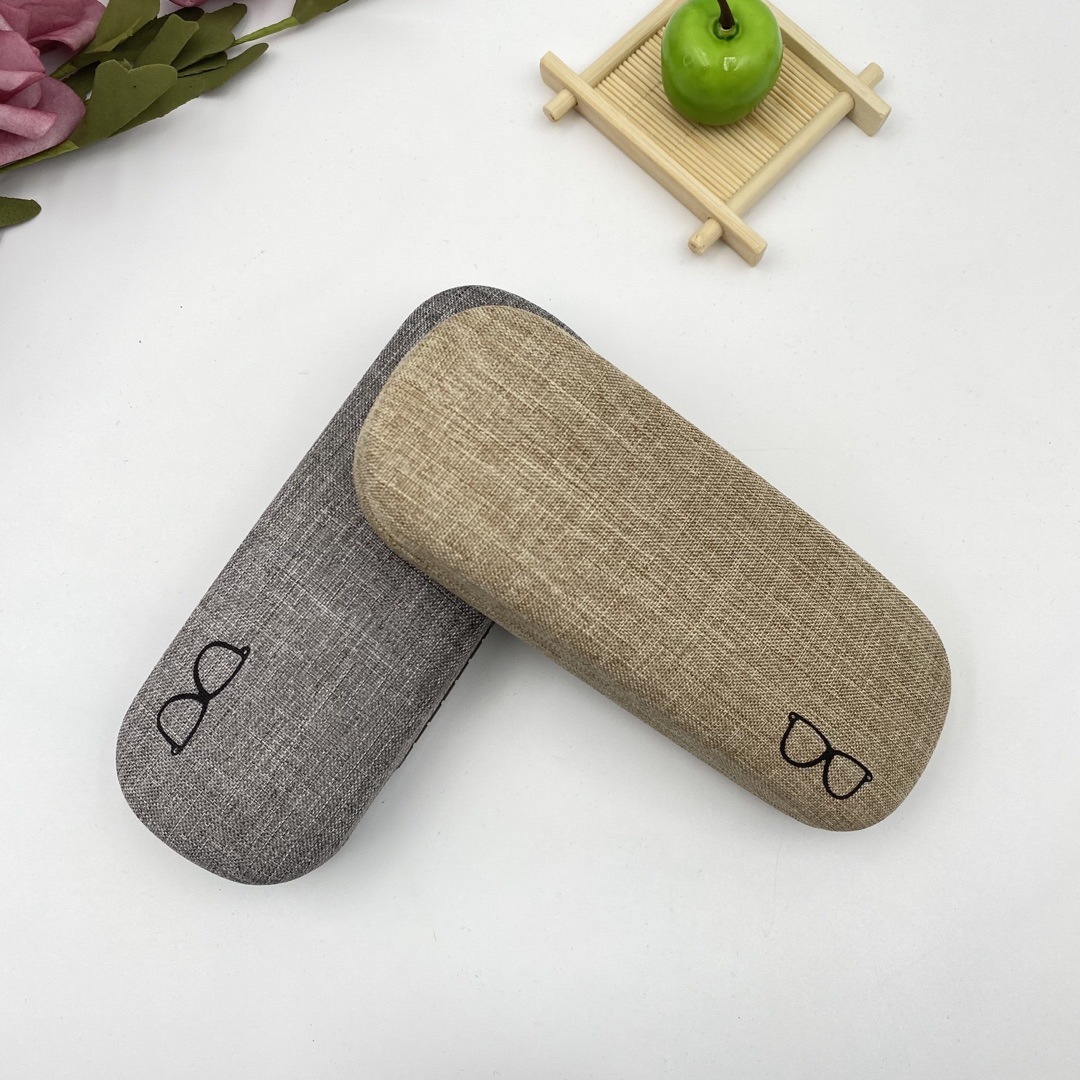 Myopia Glasses Cotton Linen Girl Style Simple Harajuku Boys Creative Personality Portable Anti-Pressure Sunglasses Case
