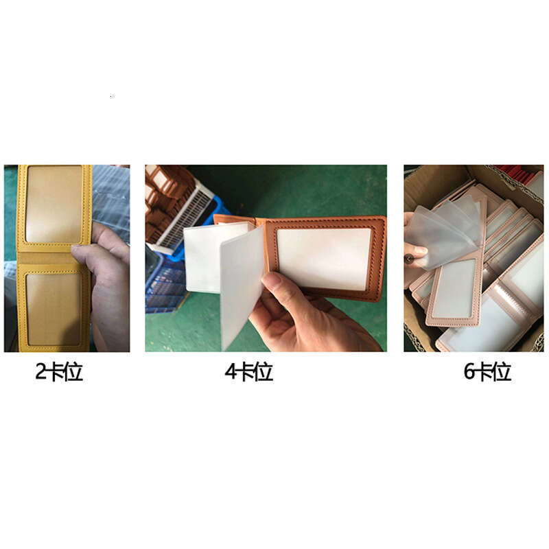 2-Slot Ultra-Thin Colorful Driver's License No Logo Mini Card Holder Gift