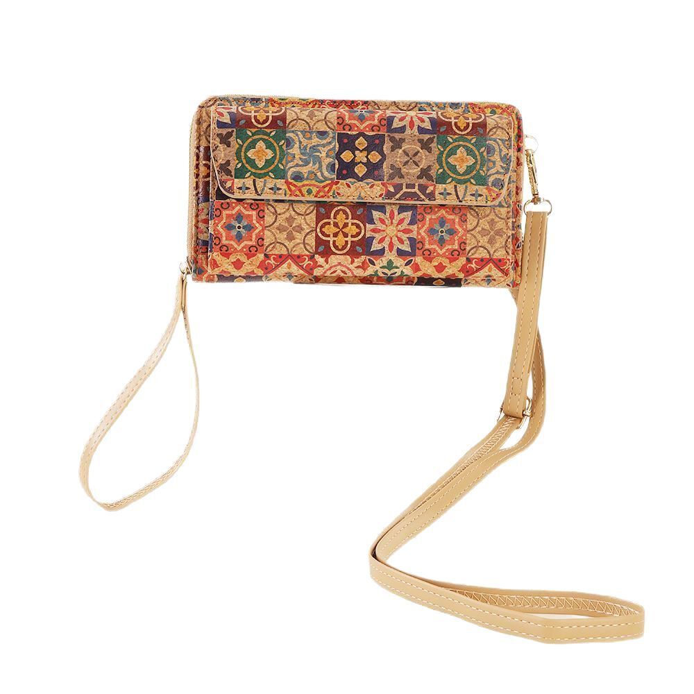 Top Brand High Quality New Style 2025 New Summer Printed Dual-use Portable Phone Bag Crossbody Women's Bag Multi-card Slot Handbag New Free Deliv