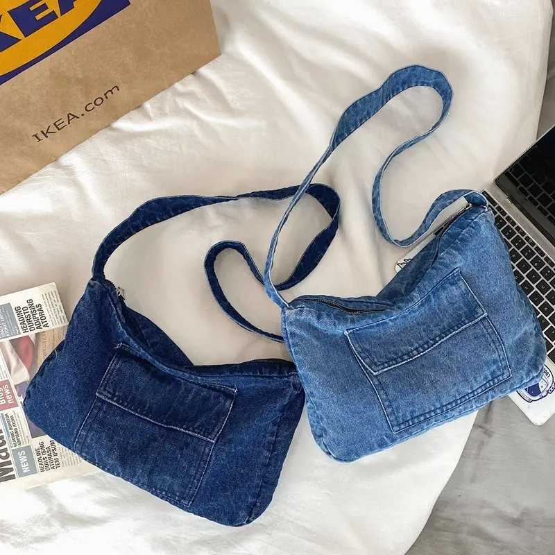 Summer New Shoulder Bag Retro Cowboy Crossbody Bag High Capacity Womens Tote Bags Designer Solid Phone Pack Female Luxury Purse W250602