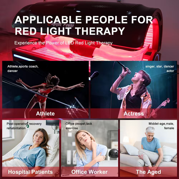43200 Leds High Energy Pain Relief Solution PBM Slimming Bed 360 Full Body Red Light Therapy Bed Whole Body Near Infrared Bed Athletes Use