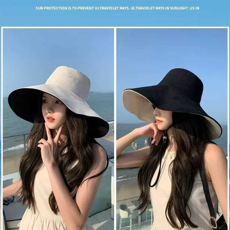 Wide Brim Hat for Women Sun Visor Hat UV Protection Solar Hat for Ladies TYM02 W250602