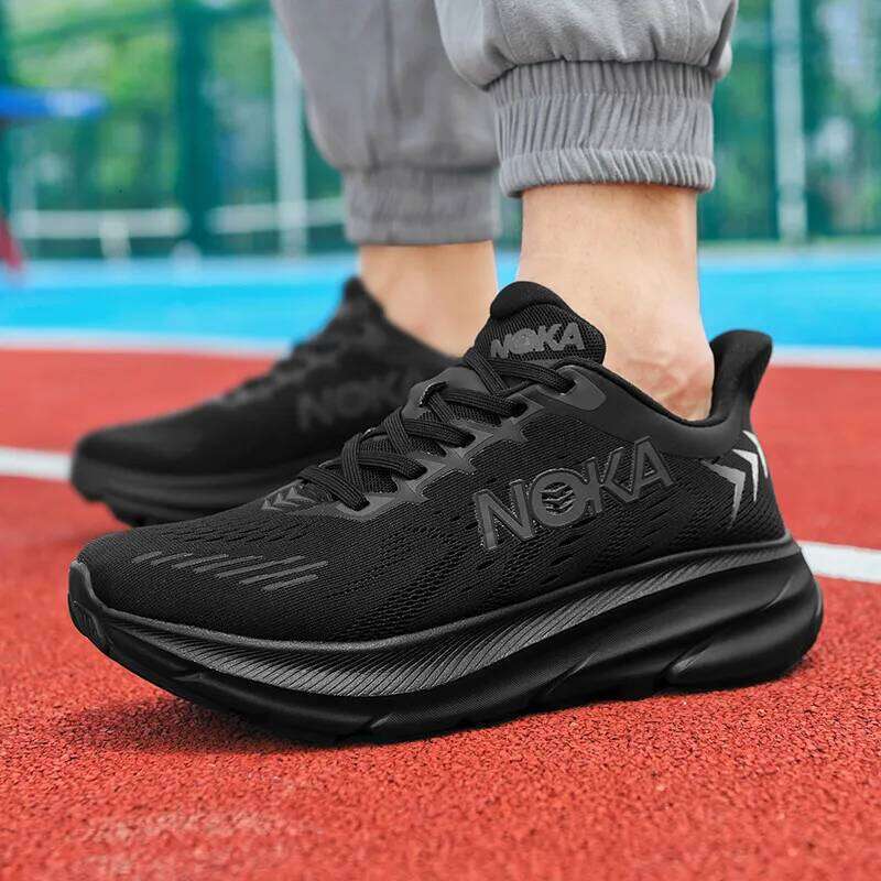 Running Shoes for Men, Casual Sneakers, Men's Leisure Shoes, Outdoor, Trendy, Thick Sole, Soft, Light, New, Autumn, Summer, 2024