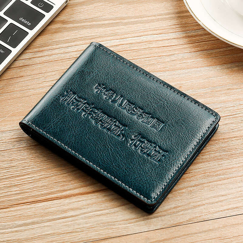 Upgraded Genuine High-end Driver's Holder, Unisex Oil Wax Leather Motor Vehicle Driving License Book Document Holder