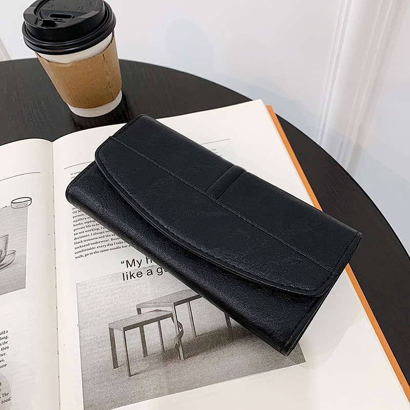 Wholesale Fashion New Korean Style Soft Luxury Bag Leather Wallet For Women Long Multi-card Slot 70% Off 2025 Designer Package PU Clutch Large Cash Co