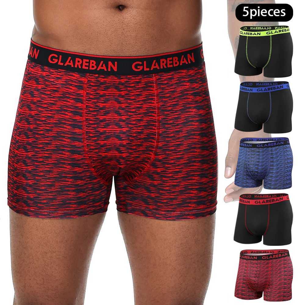 5pcs pack Boxer Shorts Men Underwear Soft Male Underpants for Man Comfortable Boxershorts Slips Panties Briefs W250819