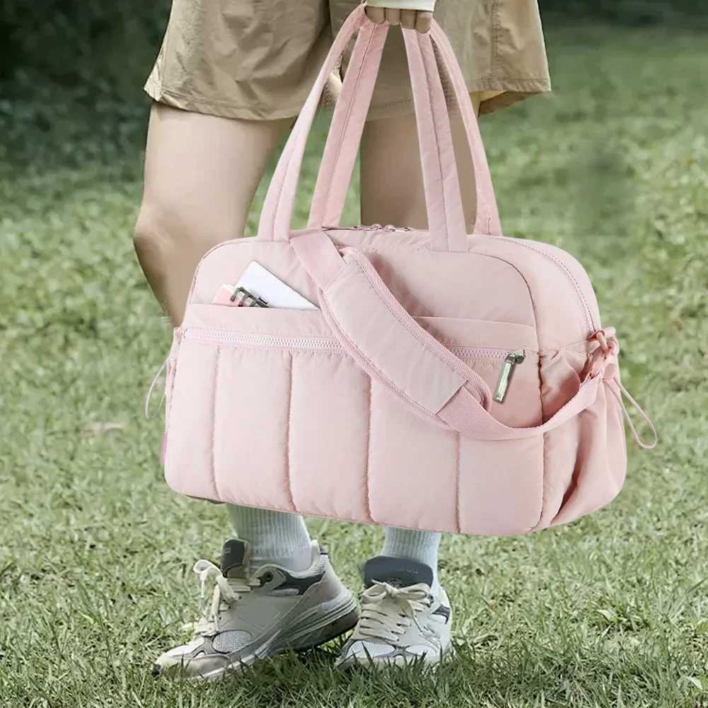 Large Capacity Yoga Gym Bag for Women Travel Duffel Bag Waterproof Swimming Sports Bags Outdoor Travel Luggage Airport Cabin Bag XJ250603