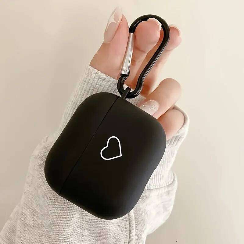 Simple Black Clear Case 4 Wireless Earphone Cover For 3/2/ Pro/Pro 2nd Headset Soft Box Men and wom