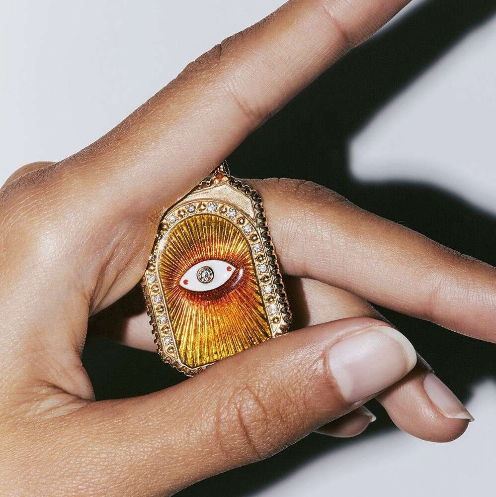 INS Hot Literary and retro style Tarot card generous card necklace sun moon eight pointed star love planet desert necklace high-end beach party daily 