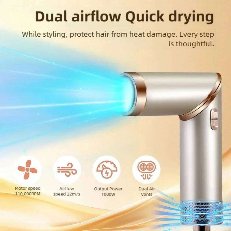 5 in 1 Multi-function portable foldable dryer negative ion hair care curling iron styling set
