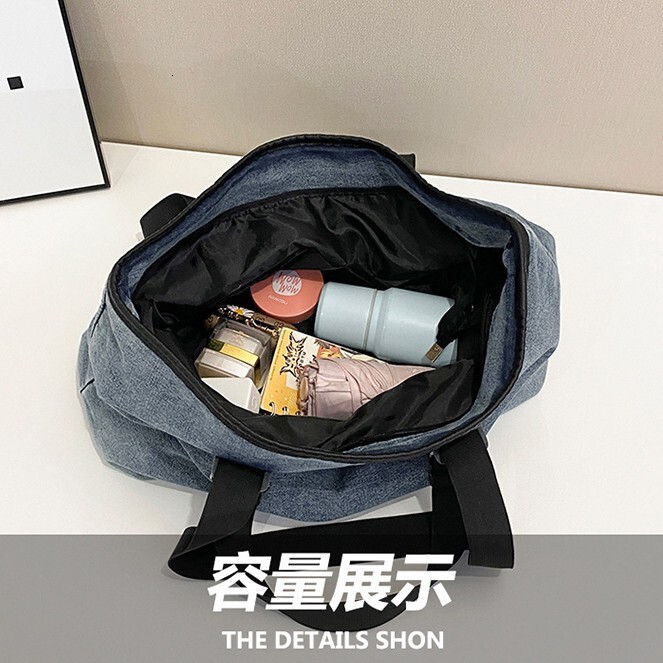 Korean Style Women's Single Shoulder Handbag Fashion Versatile Large Capacity Tote Trendy Travel Crossbody Bag Yoga Fiess