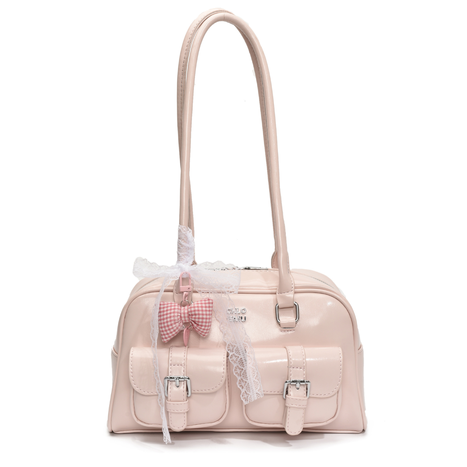 designer Commuting Large Capacity Bag Women's 2025 New Single Shoulder Underarm Bag High-end Handheld Boston Bowling Bag